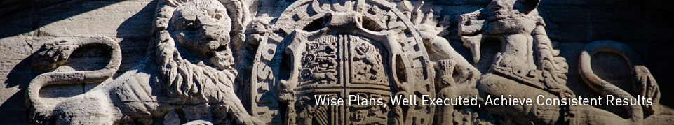 Wise Plans, Well Executed, Achieve Consistent Results