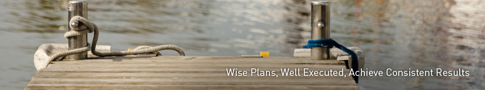 Wise Plans, Well Executed, Achieve Consistent Results